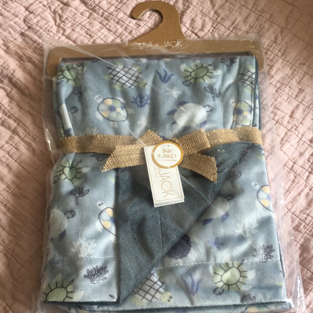 Lila & Jack Baby Blanket